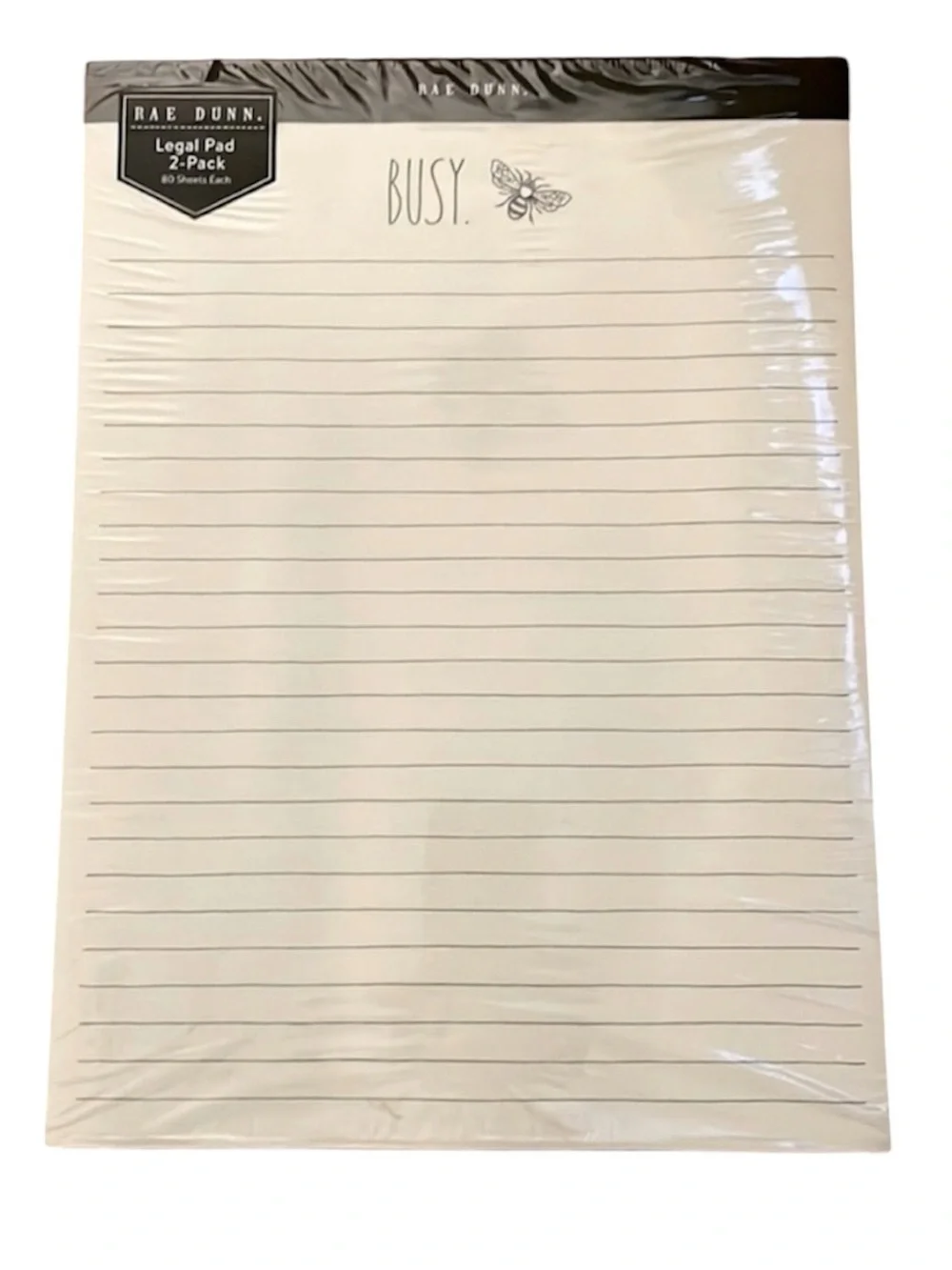 🆕 Rae Dunn BEE Legal Pad 2 Pack